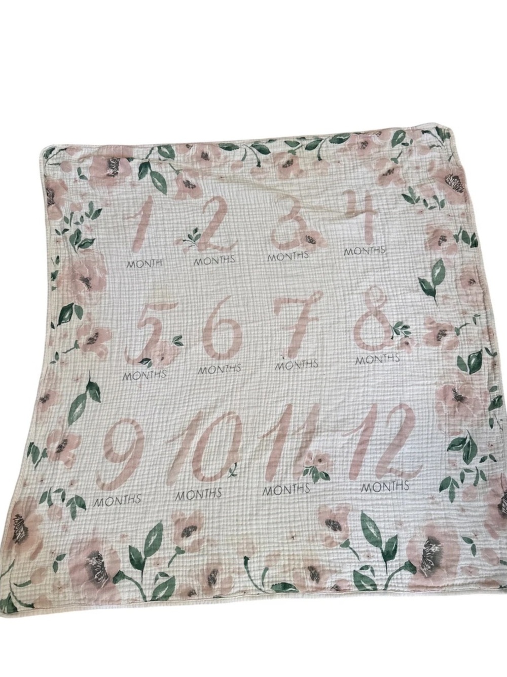 Pottery Barn Meredith Milestone Blanket